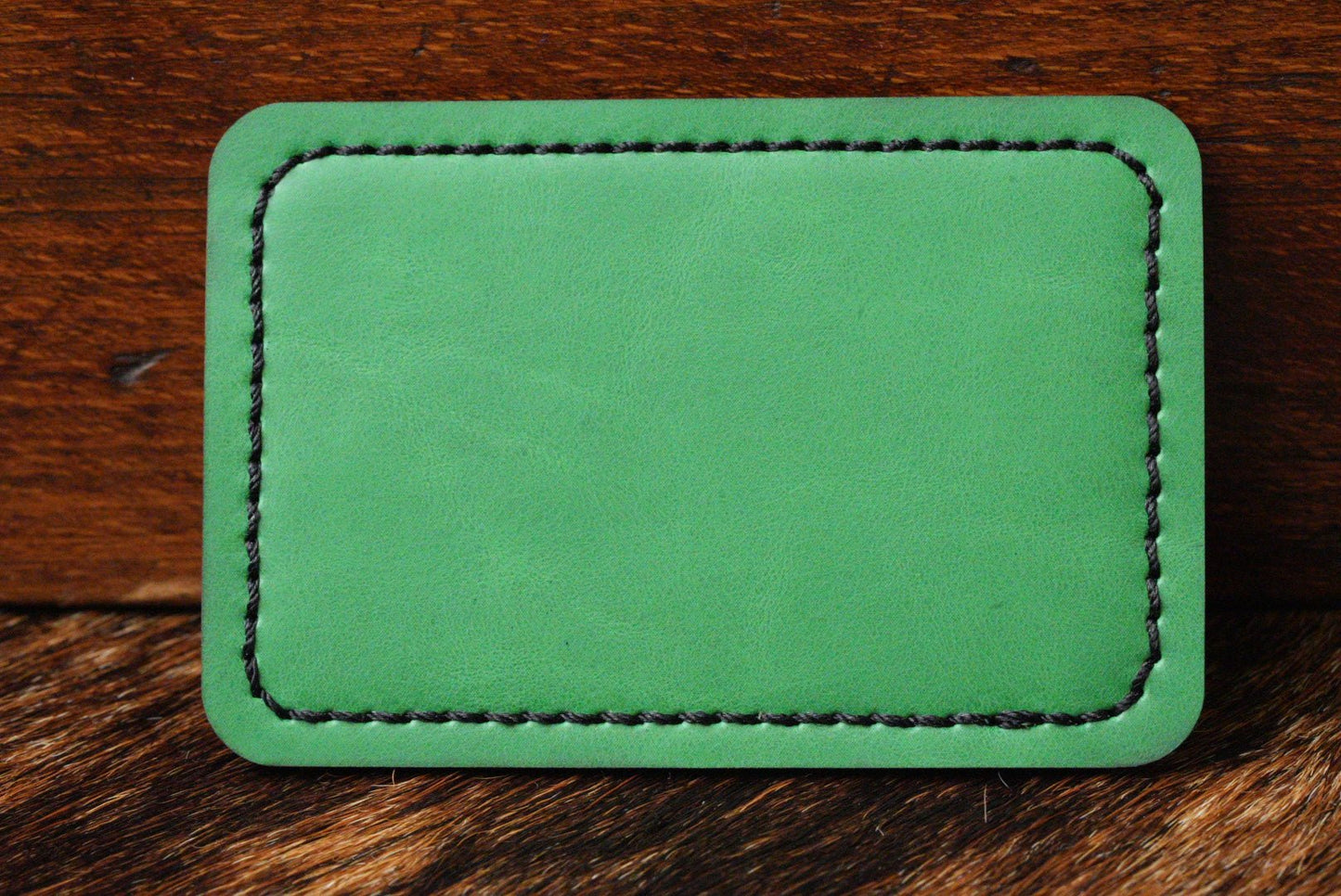 Stitched Premium Leatherette® Patches - 2"x3" Rectangle - LoneStar Adhesive