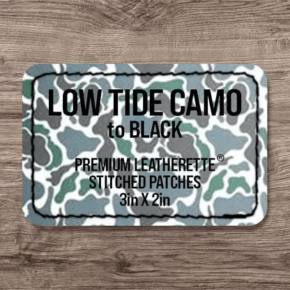 Stitched Premium Leatherette® Patches - 2"x3" Rectangle - LoneStar Adhesive