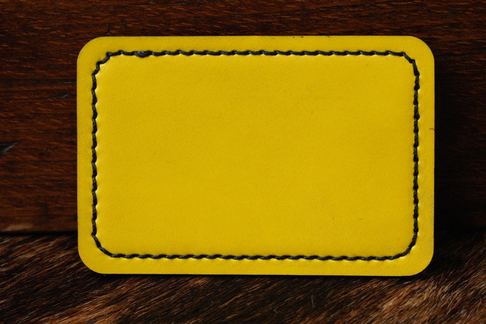 Stitched Premium Leatherette® Patches - 2"x3" Rectangle - LoneStar Adhesive