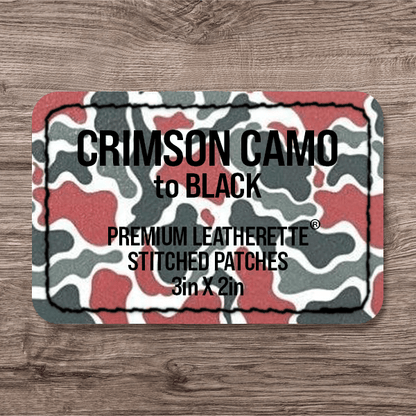 Stitched Premium Leatherette® Patches - 2"x3" Rectangle - LoneStar Adhesive