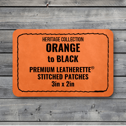Stitched Premium Leatherette® Patches - 2"x3" Rectangle - LoneStar Adhesive