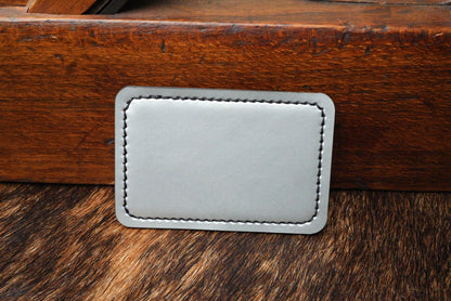 Stitched Premium Leatherette® Patches - 2"x3" Rectangle - LoneStar Adhesive