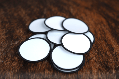 Sublimation Patch Blanks w/ Durra - Bull Adhesive (10/pk) - LoneStar Adhesive