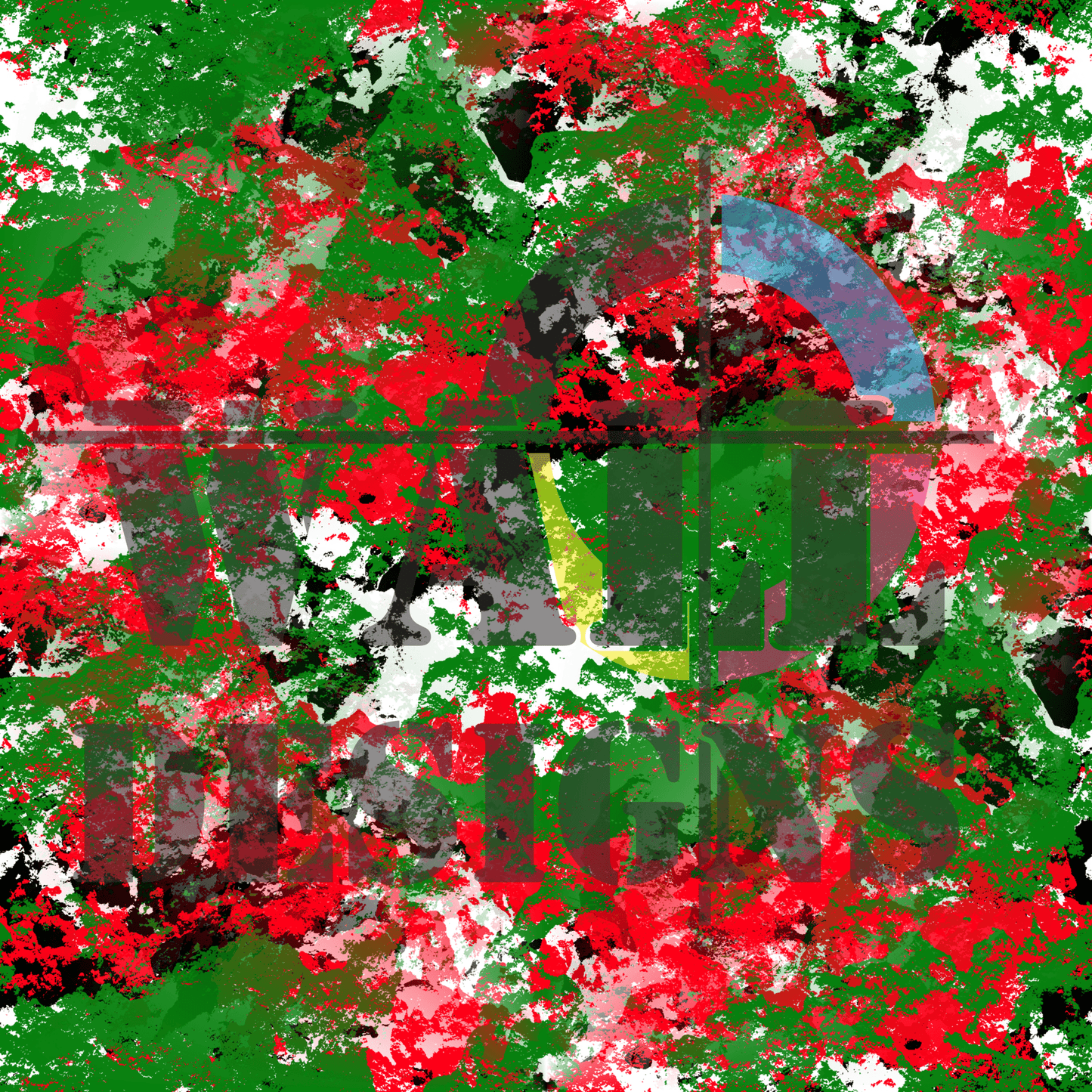 Substrate Camo Scrum Series UV Printed Leatherette Sheets - LoneStar Adhesive