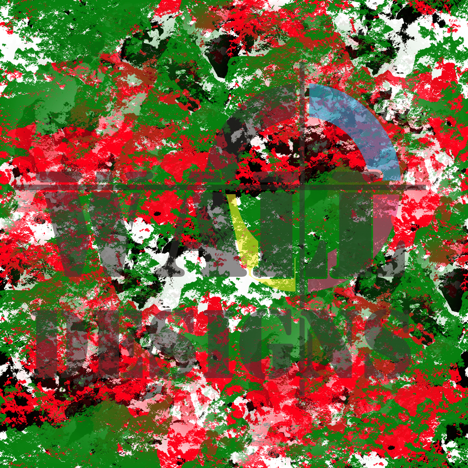 Substrate Camo Scrum Series UV Printed Leatherette Sheets - LoneStar Adhesive