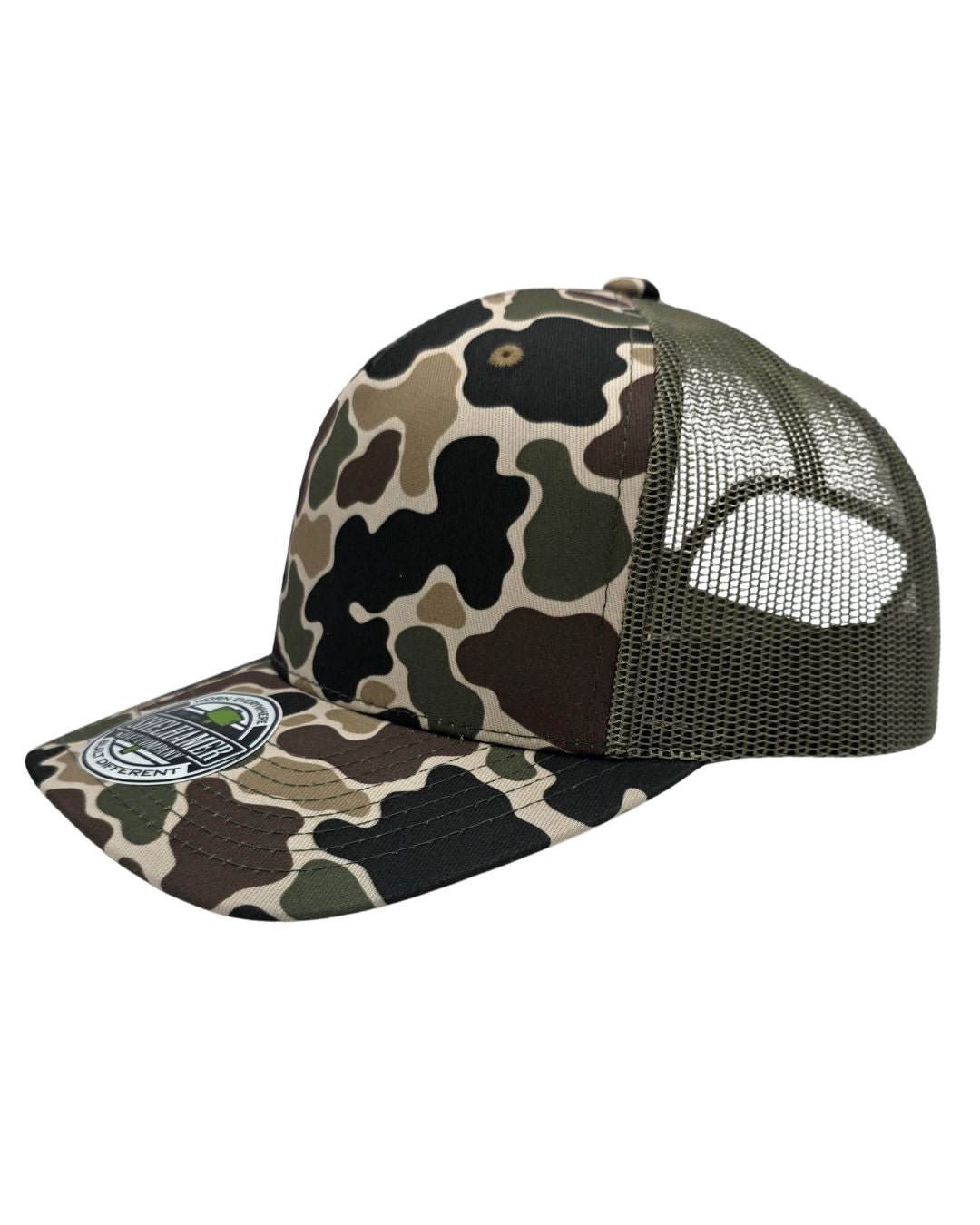 Swamp Duck Original Camo & Olive 5 - Panel Classic - LoneStar Adhesive
