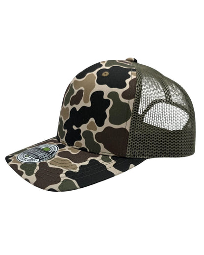 Swamp Duck Original Camo & Olive 5 - Panel Classic - LoneStar Adhesive