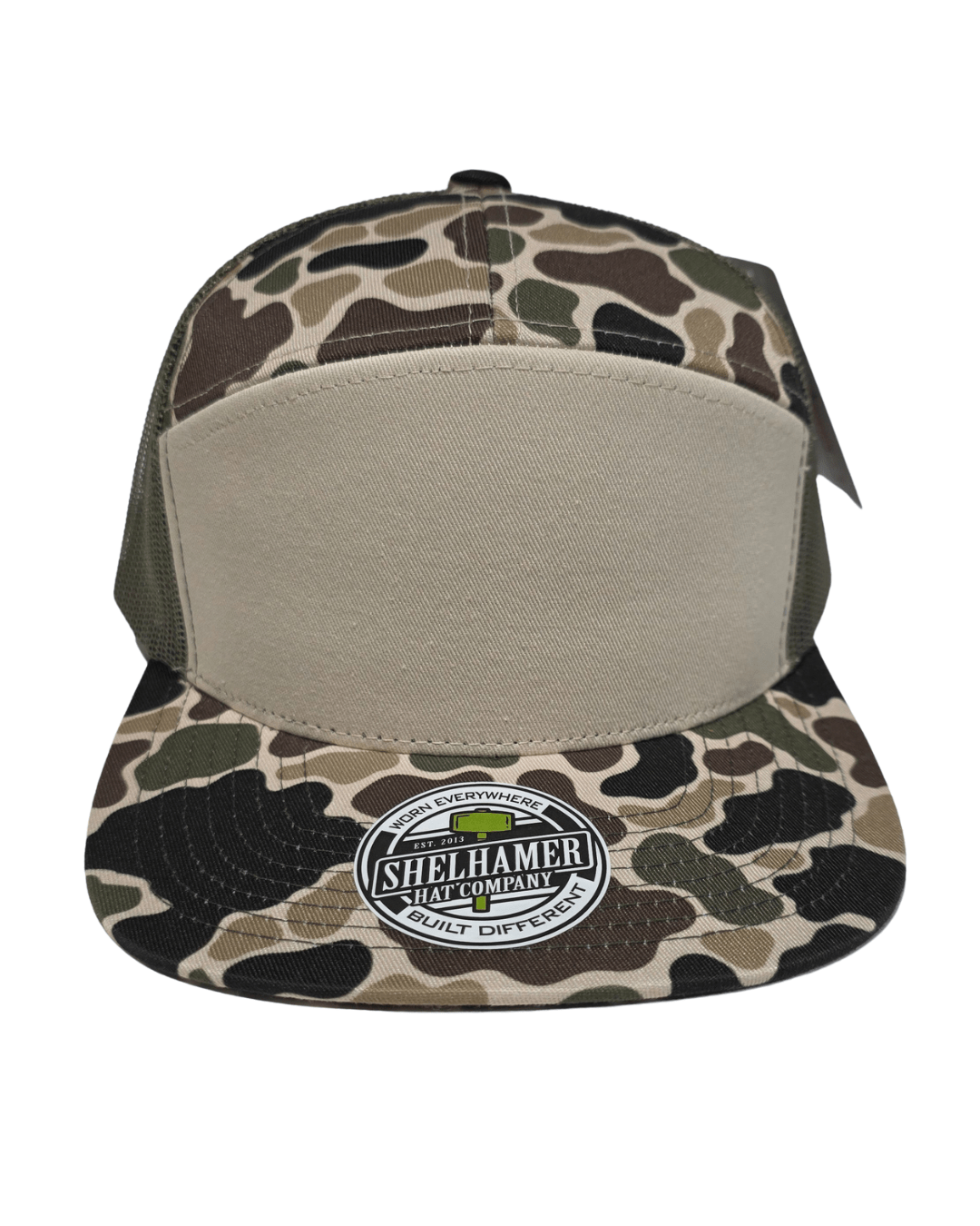 Swamp Duck Original Camo & Olive 7 - Panel Classic - LoneStar Adhesive