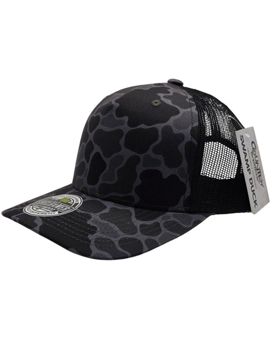 Swamp Duck Smoke Camo & Black 5 - Panel Classic - LoneStar Adhesive