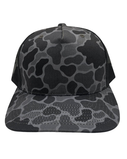 Swamp Duck Smoke Camo & Black 5 - Panel Classic - LoneStar Adhesive