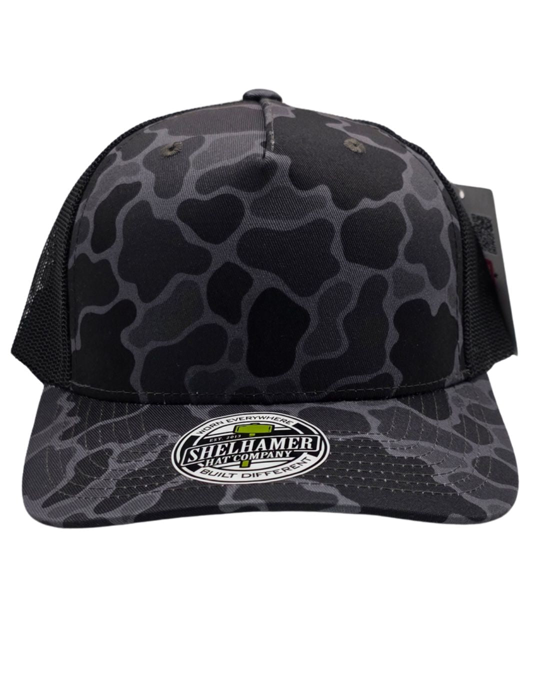 Swamp Duck Smoke Camo & Black 5 - Panel Classic - LoneStar Adhesive
