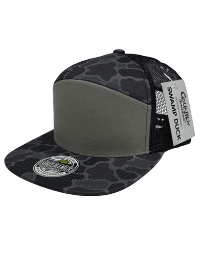 Swamp Duck Smoke Camo & Black 7 - Panel Classic - LoneStar Adhesive