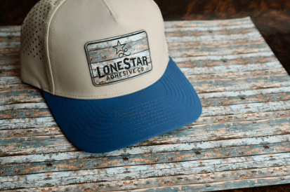 Sweet, Sassy & Southern Driftwood Leather Patch - LoneStar Adhesive