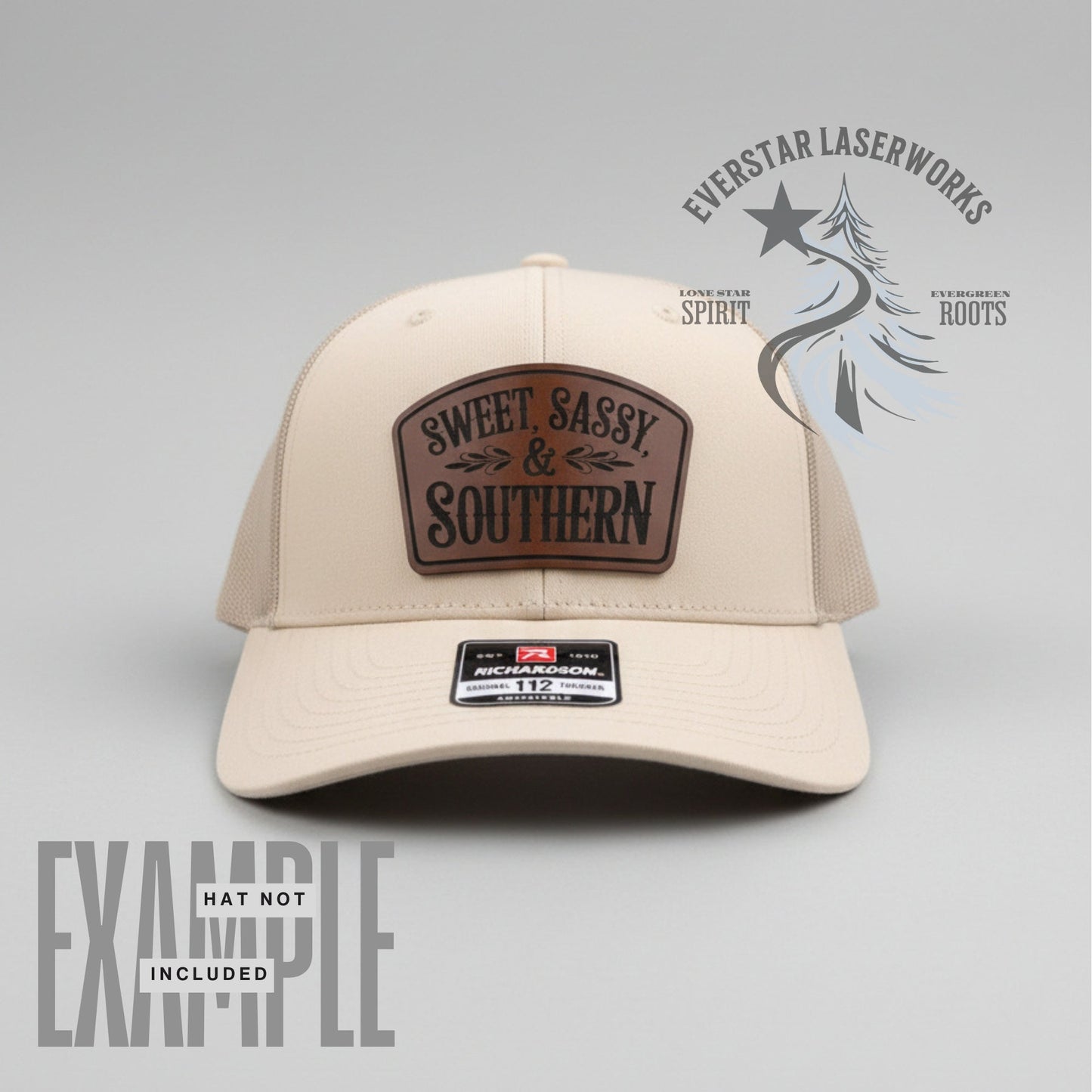 Sweet, Sassy & Southern Leather Patch