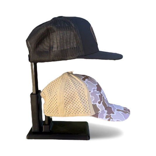 Tabletop 2 Hat Display - LoneStar Adhesive
