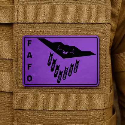 Thank You For Your Attention To This Matter B2 Morale Patch 2"x3" Hook & Loop | Made in USA - LoneStar Adhesive
