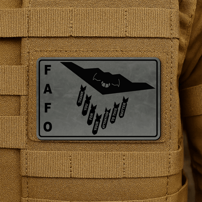 Thank You For Your Attention To This Matter B2 Morale Patch 2"x3" Hook & Loop | Made in USA - LoneStar Adhesive