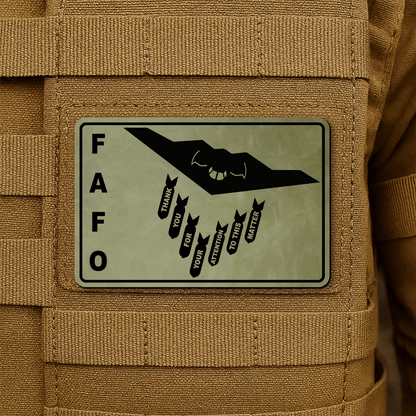 Thank You For Your Attention To This Matter B2 Morale Patch 2"x3" Hook & Loop | Made in USA - LoneStar Adhesive
