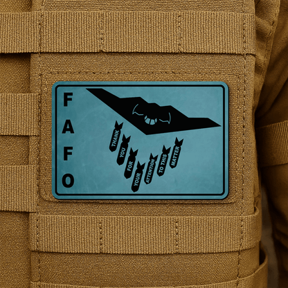 Thank You For Your Attention To This Matter B2 Morale Patch 2"x3" Hook & Loop | Made in USA - LoneStar Adhesive