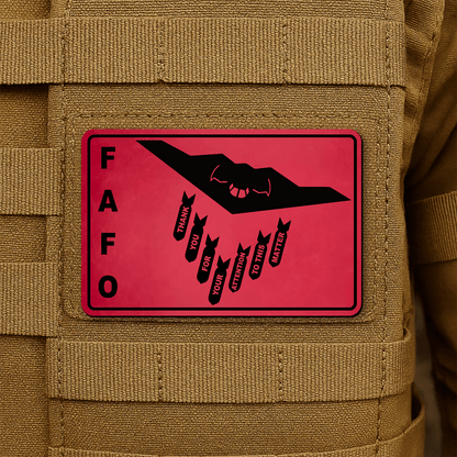 Thank You For Your Attention To This Matter B2 Morale Patch 2"x3" Hook & Loop | Made in USA - LoneStar Adhesive
