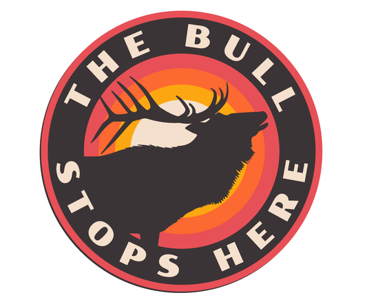 "The Bull Stops Here" UV Printed Patches - LoneStar Adhesive