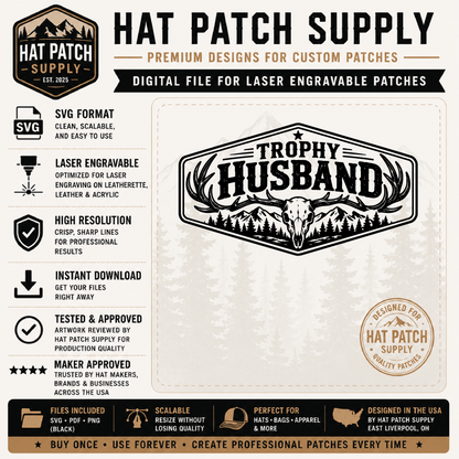 Trophy Husband & Trophy Wife Set - LoneStar Adhesive