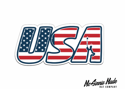 "USA Statue of Liberty" UV Printed Patches - LoneStar Adhesive