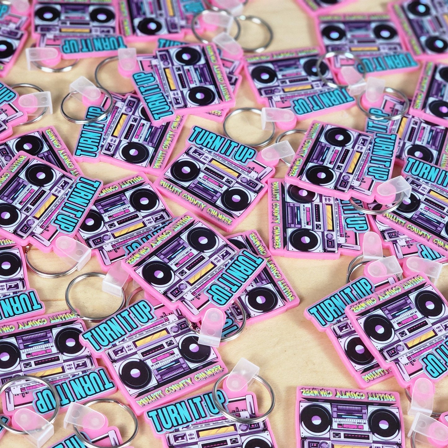 UV Printed 1/8" Acrylic Keychains - Wholesale Bulk Options - Collective - LoneStar Adhesive