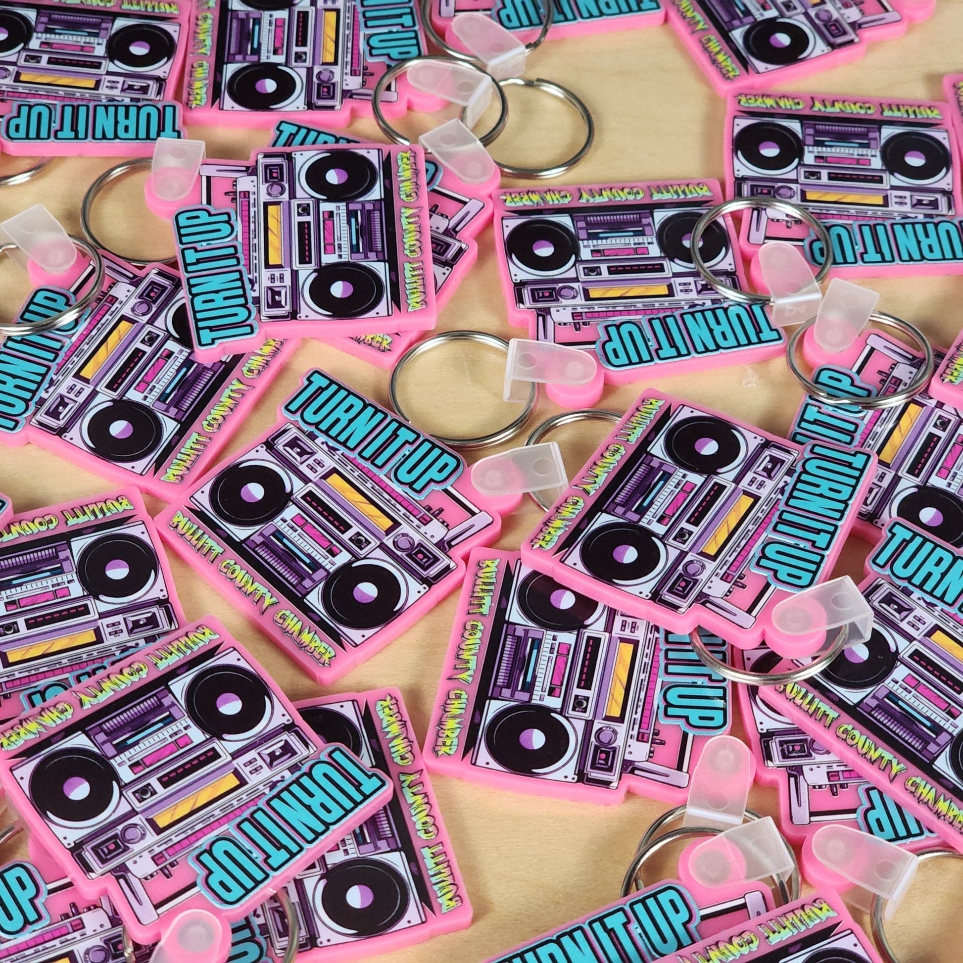 UV Printed 1/8" Acrylic Keychains - Wholesale Bulk Options - Collective - LoneStar Adhesive