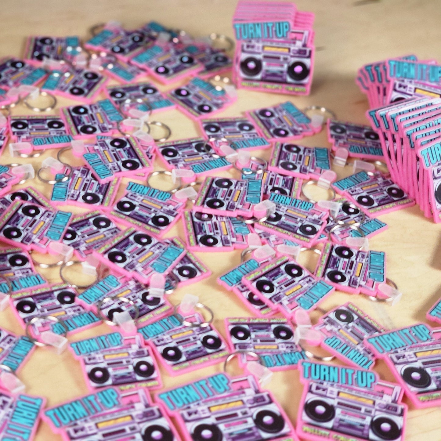 UV Printed 1/8" Acrylic Keychains - Wholesale Bulk Options - Collective - LoneStar Adhesive