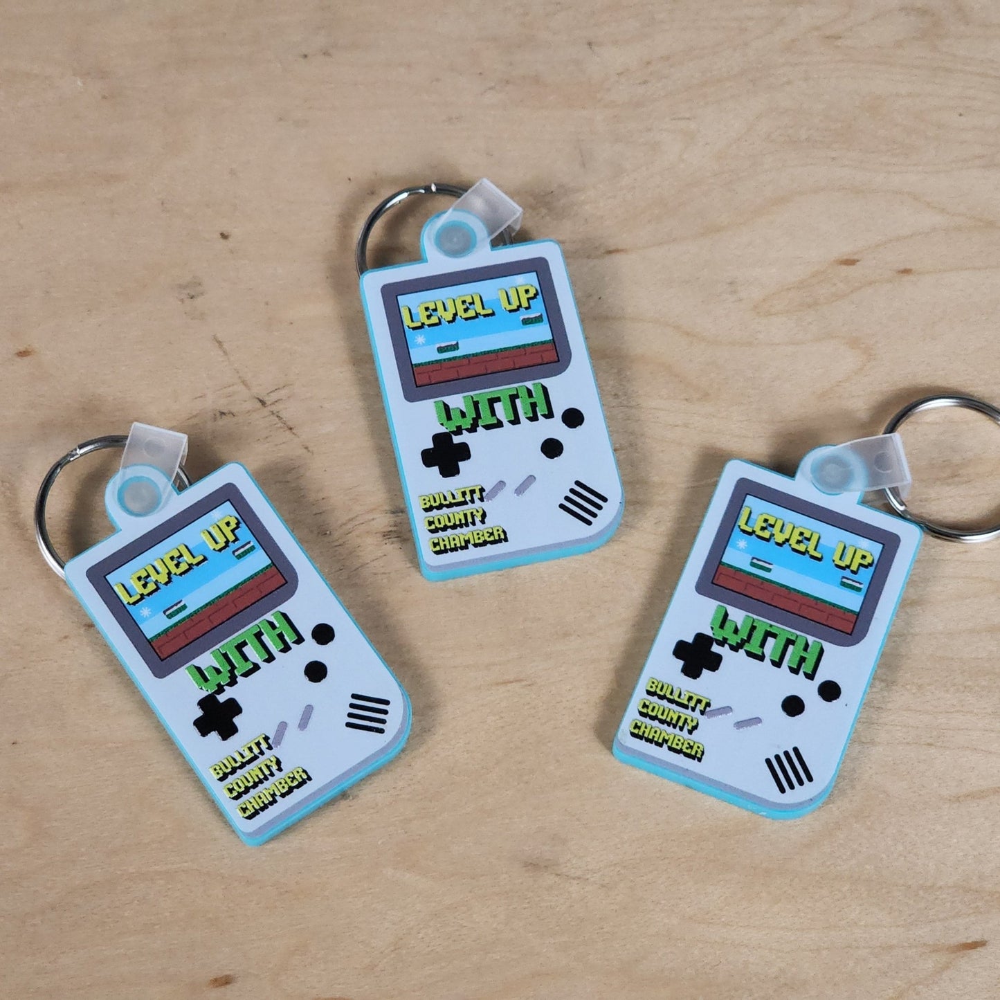 UV Printed 1/8" Acrylic Keychains - Wholesale Bulk Options - Collective - LoneStar Adhesive