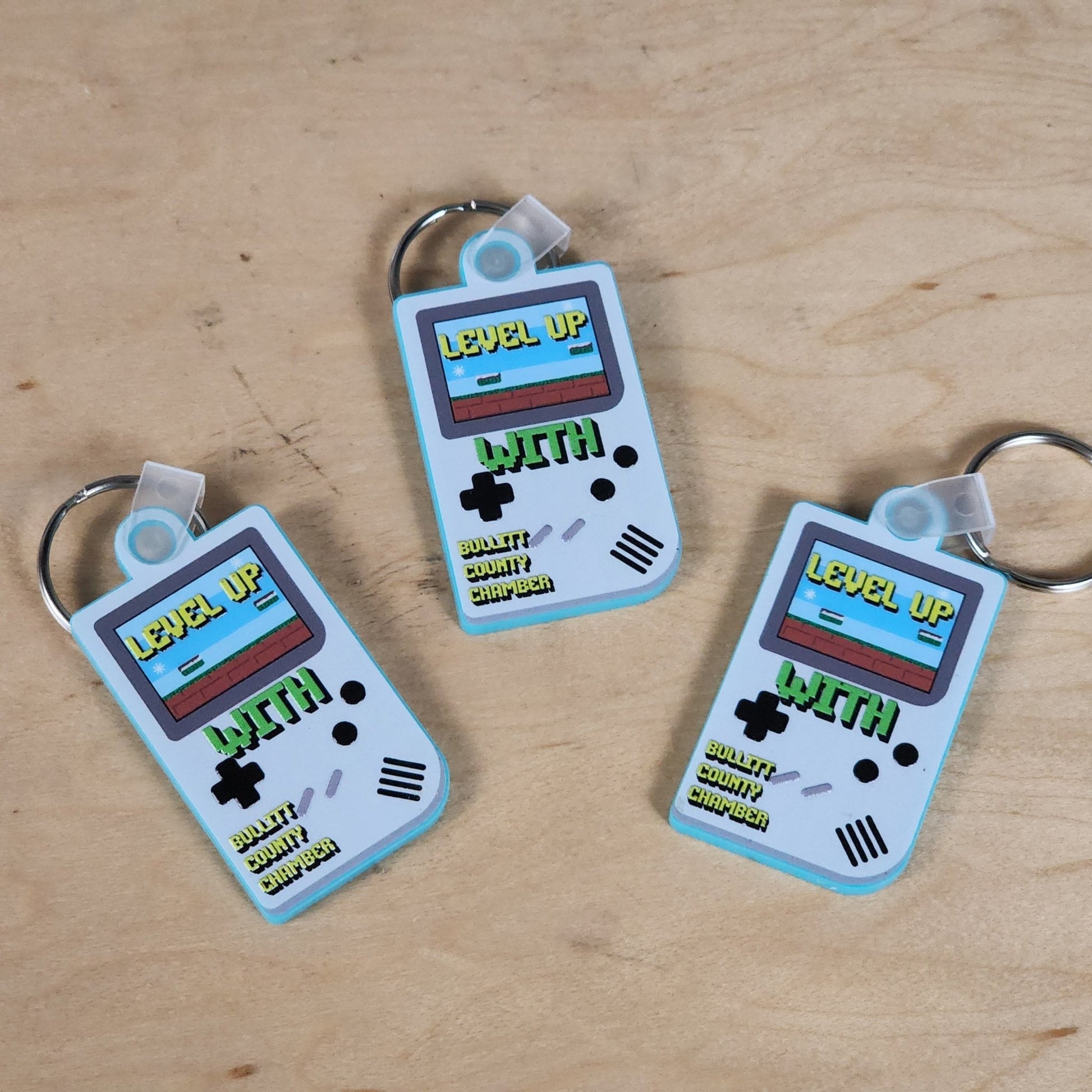 UV Printed 1/8" Acrylic Keychains - Wholesale Bulk Options - Collective - LoneStar Adhesive