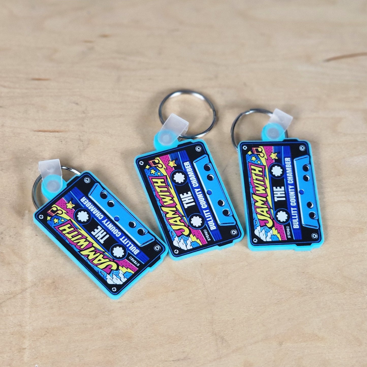 UV Printed 1/8" Acrylic Keychains - Wholesale Bulk Options - Collective - LoneStar Adhesive