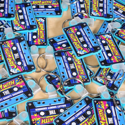 UV Printed 1/8" Acrylic Keychains - Wholesale Bulk Options - Collective - LoneStar Adhesive