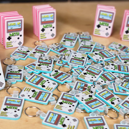 UV Printed 1/8" Acrylic Keychains - Wholesale Bulk Options - Collective - LoneStar Adhesive