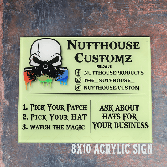 UV Printed Acrylic Display Signs - LoneStar Adhesive