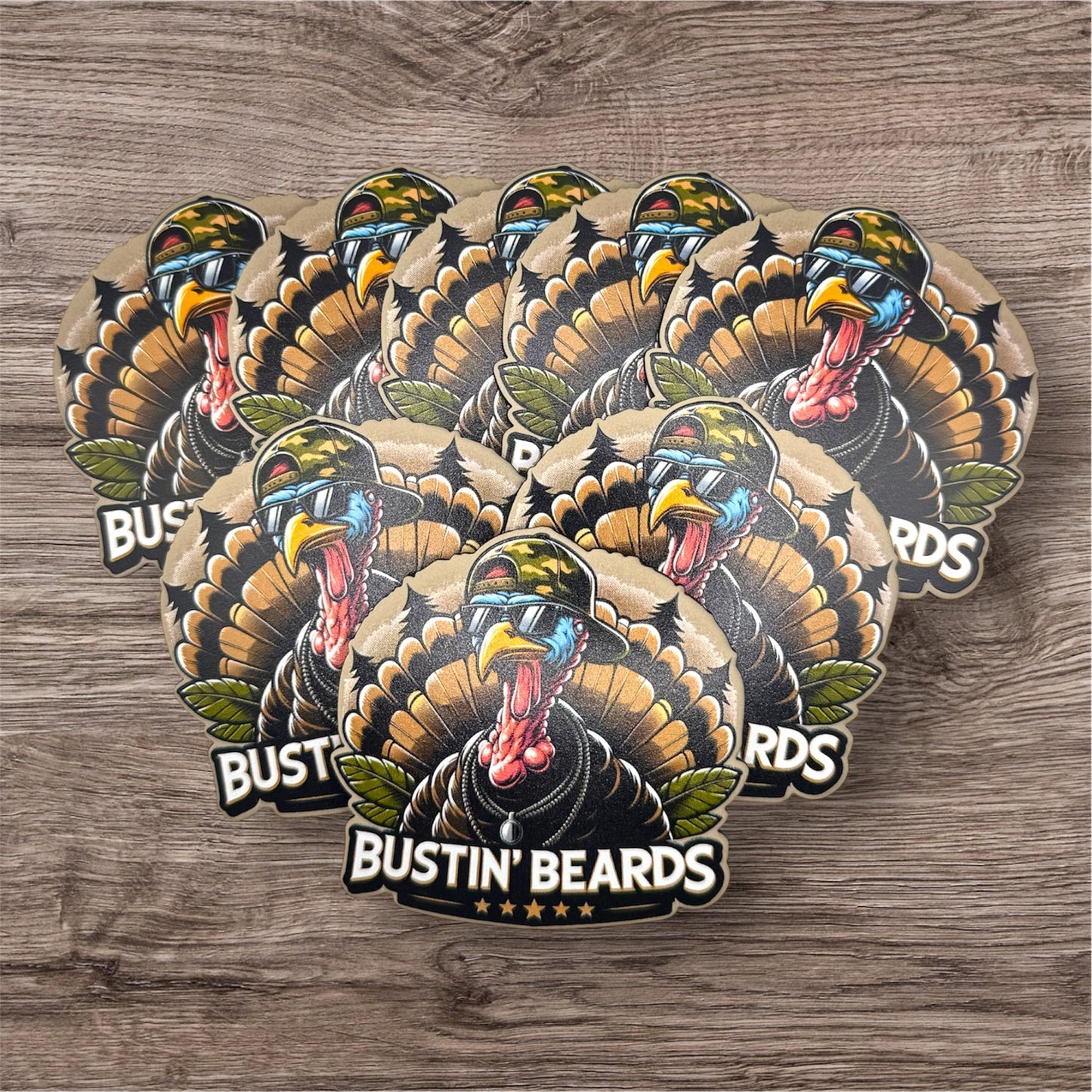 UV Printed Leatherette Patches - Outdoor Designs - #LoneStar Adhesive#