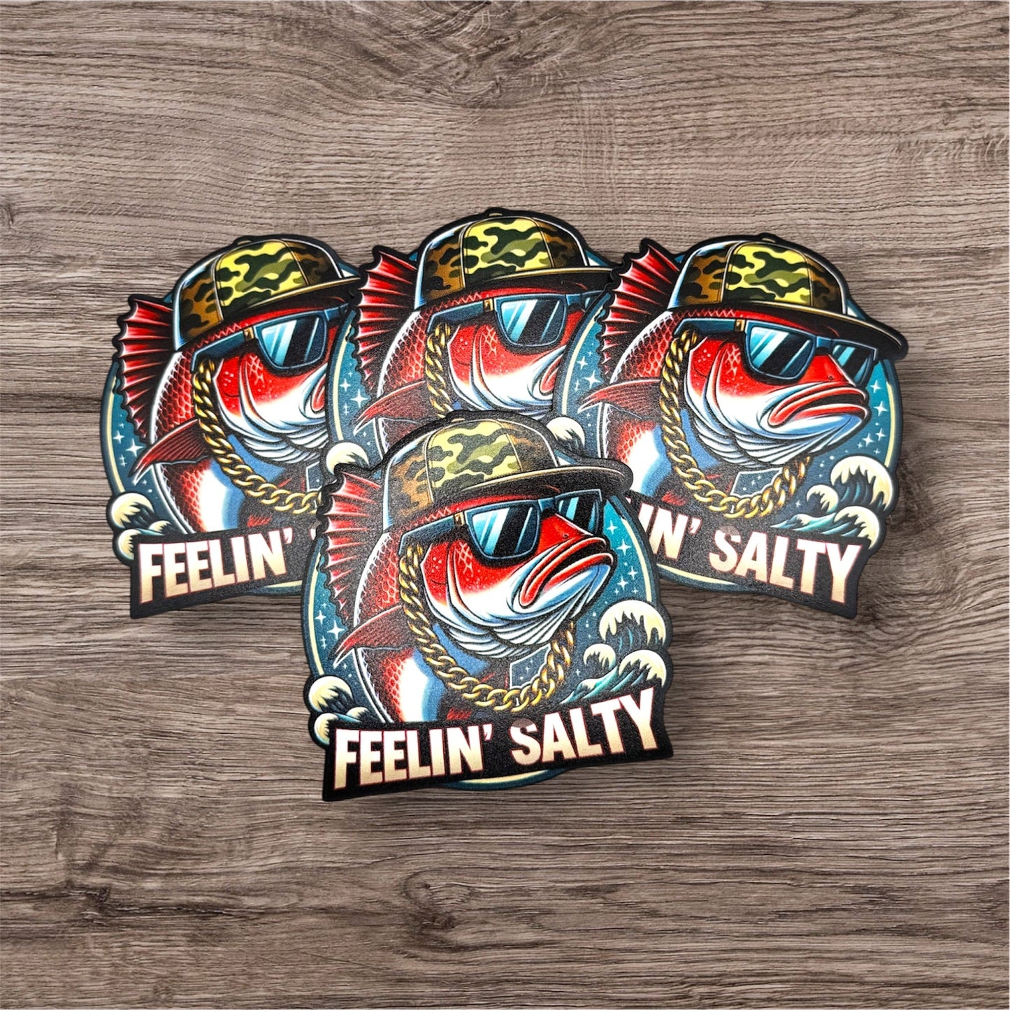 UV Printed Leatherette Patches - Outdoor Designs - #LoneStar Adhesive#