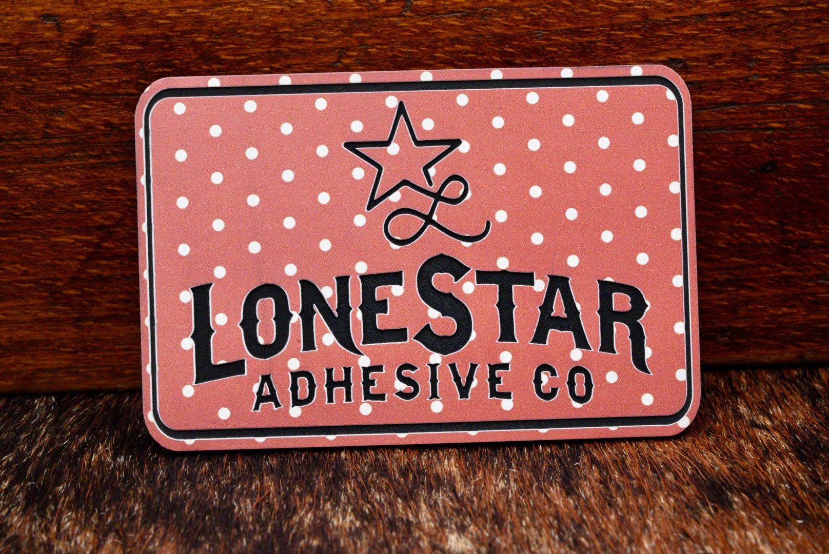 UV Printed Premium Leatherette® Sheets (12x24) - Autumn Polka - LoneStar Adhesive