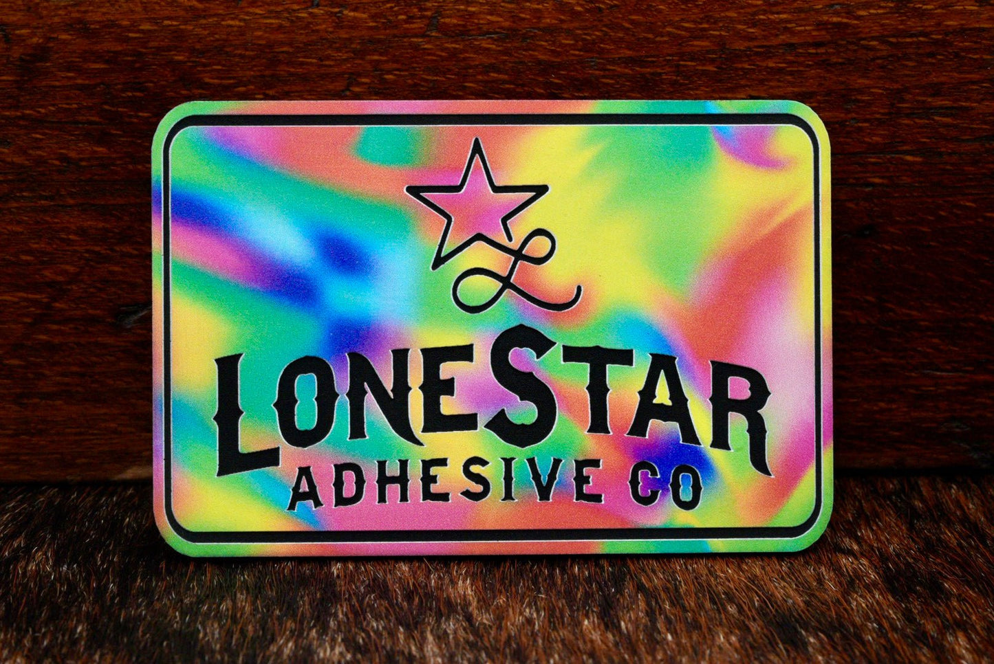 UV Printed Premium Leatherette® Sheets (12x24) - Color Waves - LoneStar Adhesive