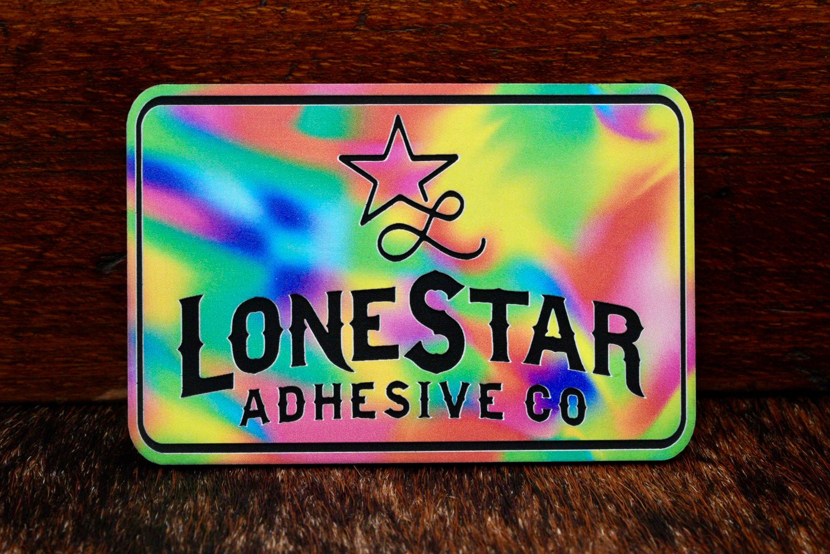 UV Printed Premium Leatherette® Sheets (12x24) - Color Waves - LoneStar Adhesive