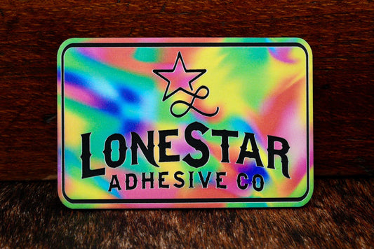UV Printed Premium Leatherette® Sheets (12x24) - Color Waves - LoneStar Adhesive