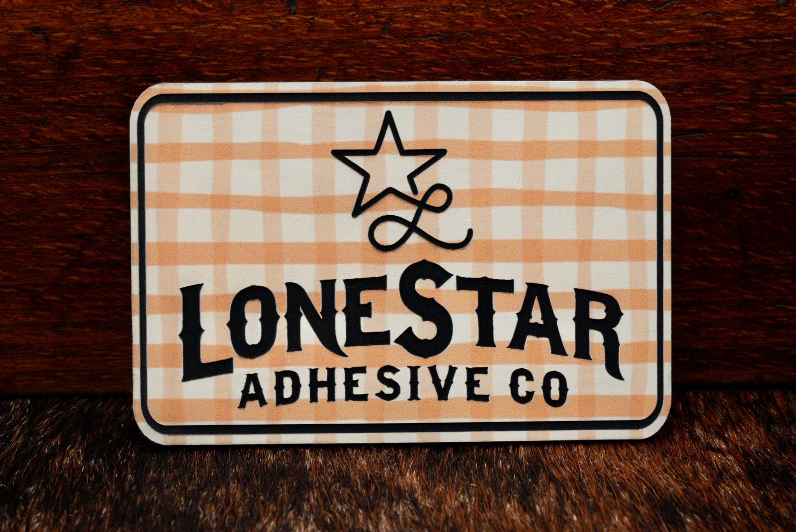 UV Printed Premium Leatherette® Sheets (12x24) - Harvest Stripes - LoneStar Adhesive