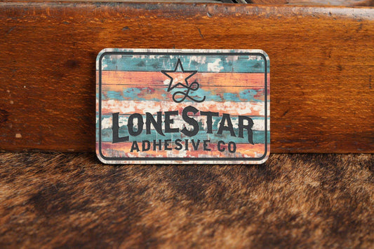 UV Printed Premium Leatherette® Sheets (12x24) - Painted Planks - LoneStar Adhesive