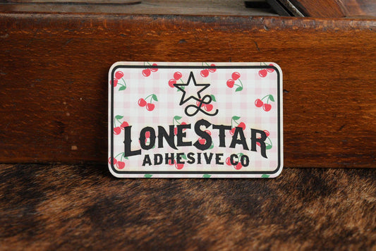 UV Printed Premium Leatherette® Sheets (12x24) - Pink Cherry Plaid - LoneStar Adhesive