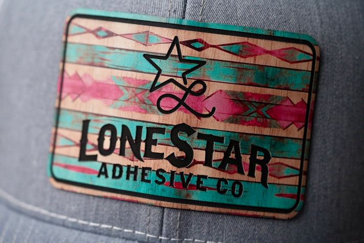 Leatherette Sticker UV Printed Premium Leatherette® Sheets (12x24) - Retro Rodeo – Lone ...