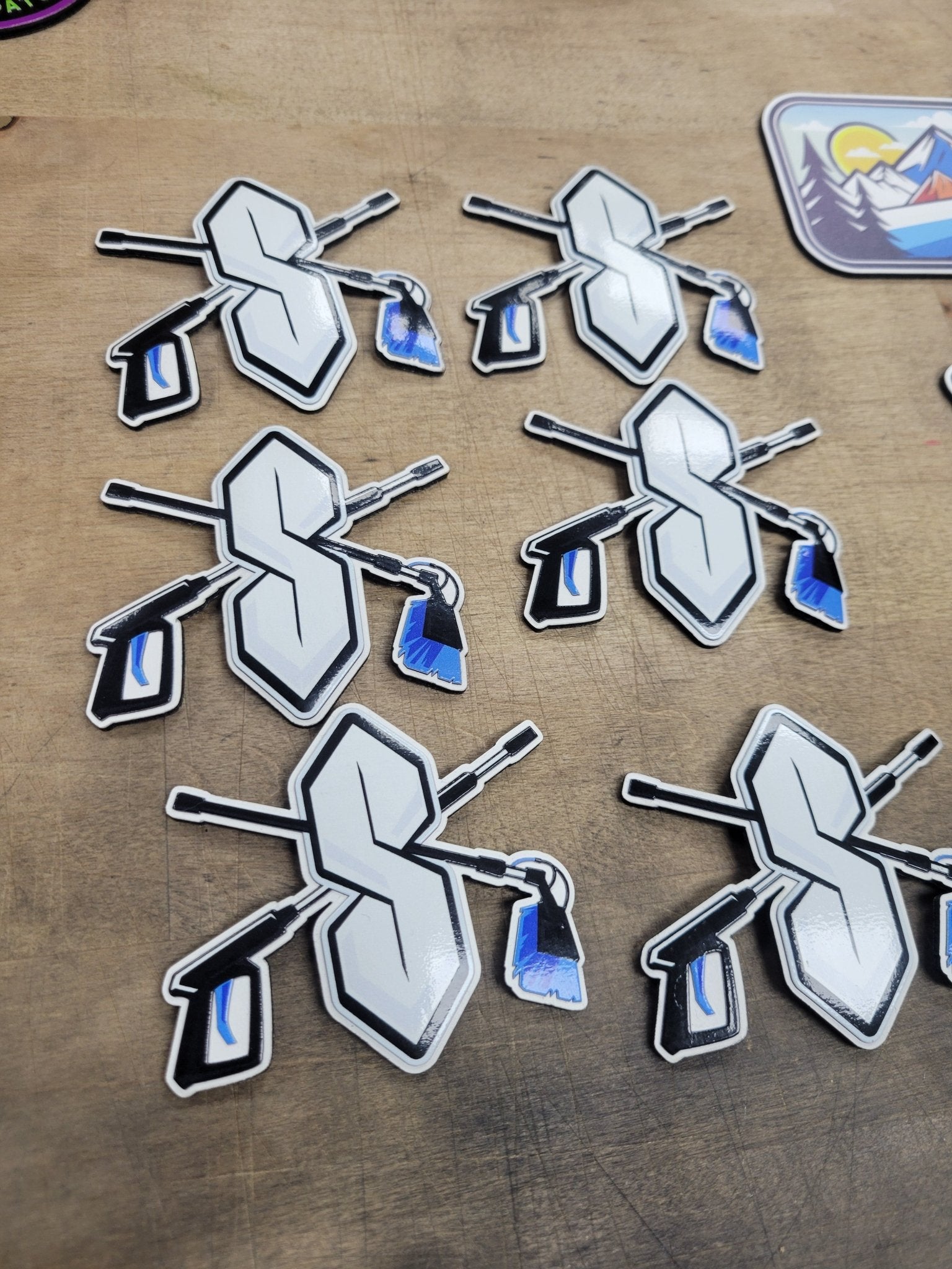 UV Printed Texture Build Patch - #LoneStar Adhesive#