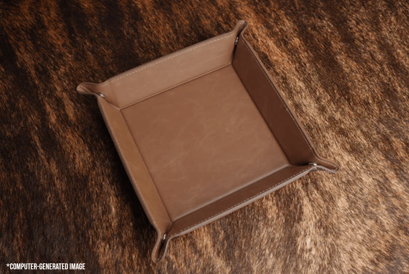 Valet Trays : Heritage Collection Premium Leatherette® - LoneStar Adhesive