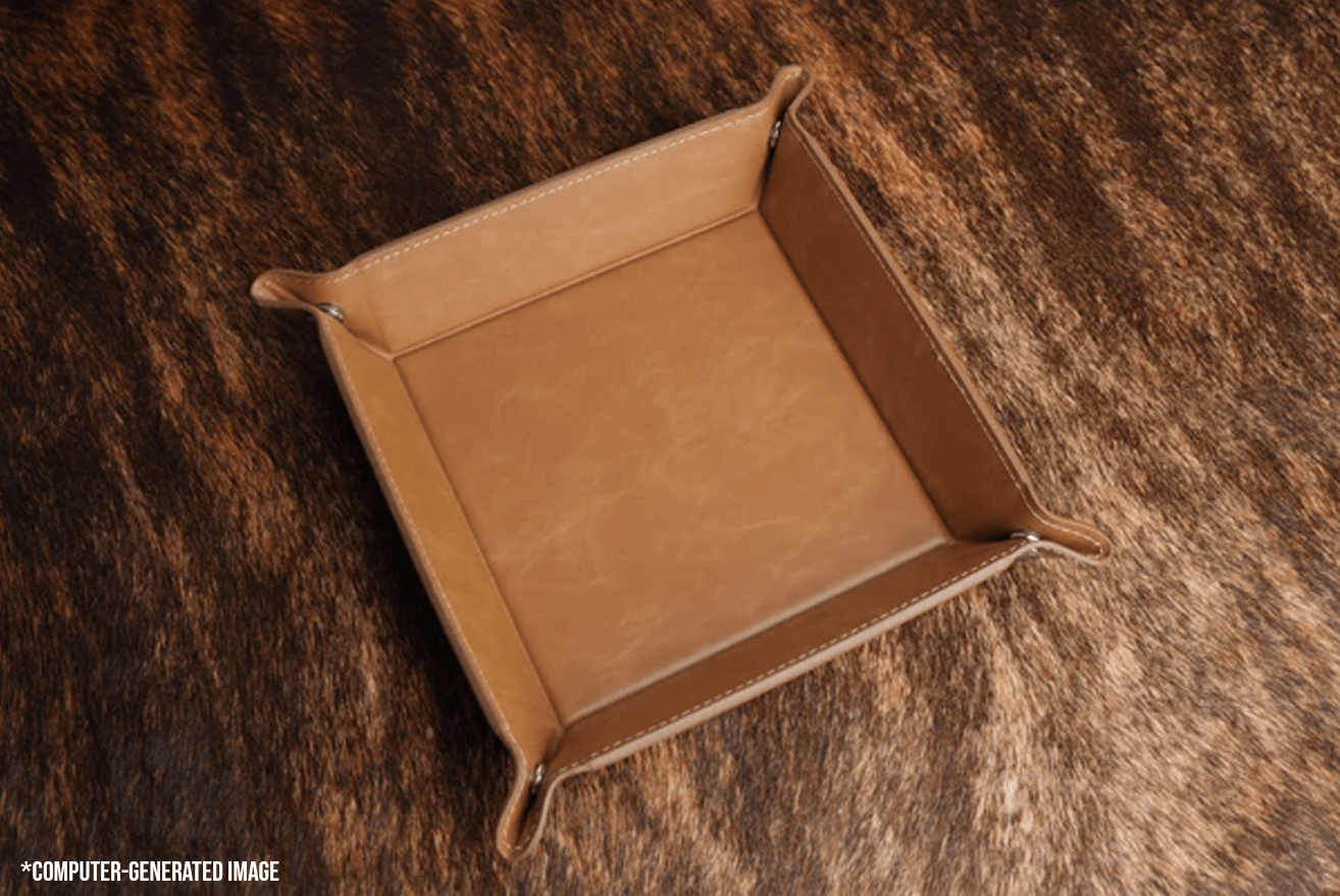 Valet Trays : Heritage Collection Premium Leatherette® - LoneStar Adhesive