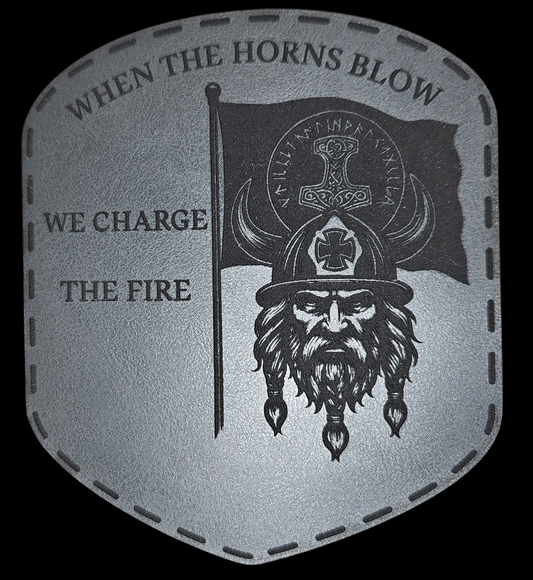 Viking Fireman - When The Horns Blow - We Charge The Fire - LoneStar Adhesive